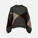 Strikkegenser Talia Check