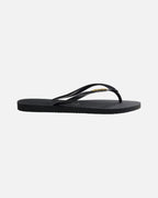 Havaianas Flip Flop Hav. Slim Logo - Metallic Black/ Golden