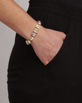 DYRBERG/KERN Armbånd Conian SG Rose - Gold/ Peach/ Rose