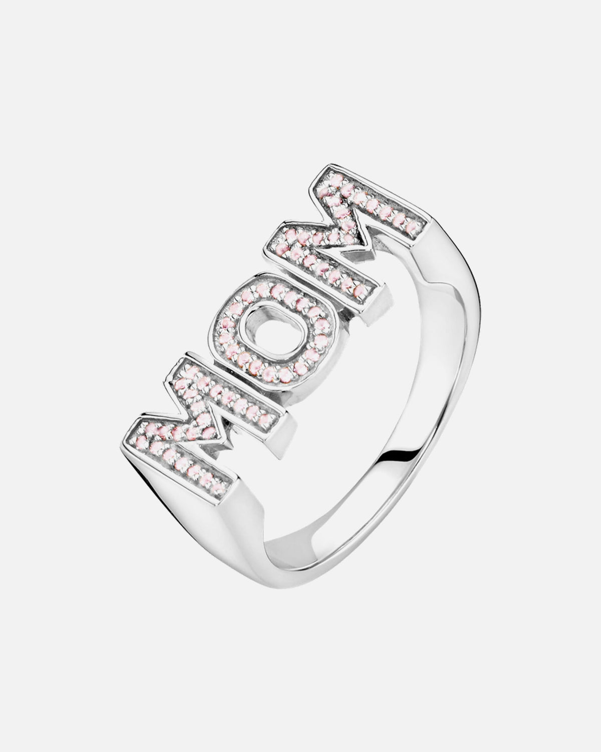 Maria Black Ring Mom - Pink/ Silver