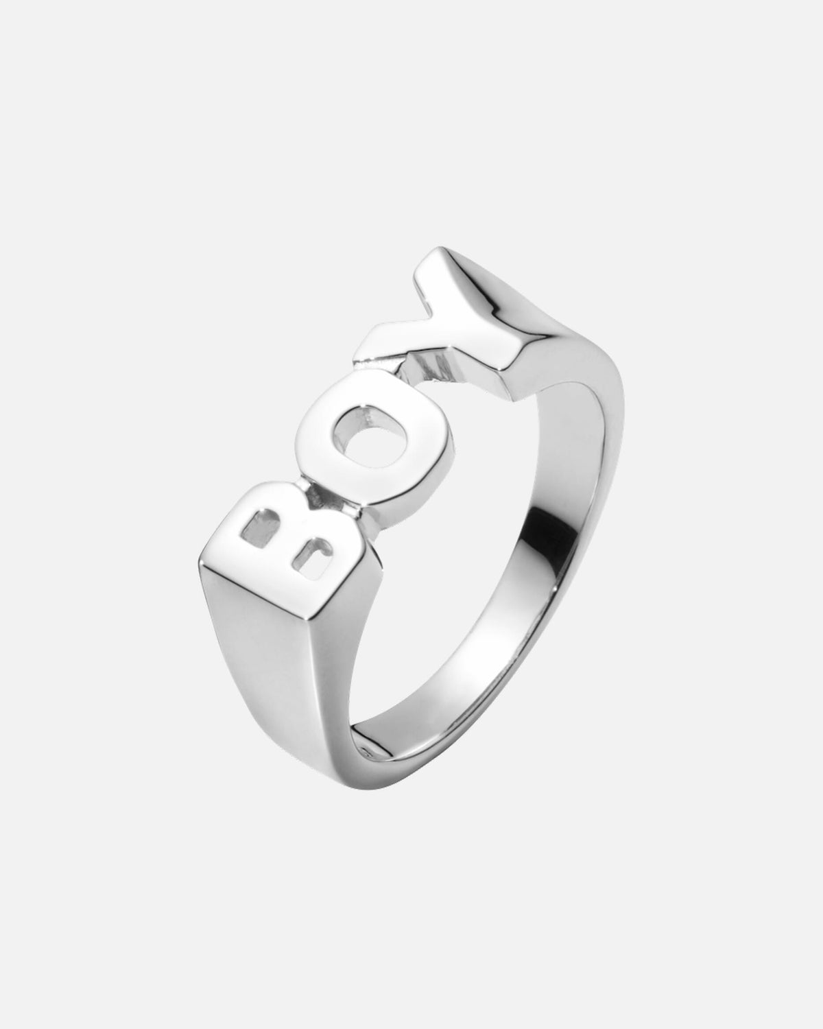 Maria Black Ring BOY - Silver