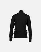 KAFFE Pologenser Roll Neck - Black Deep
