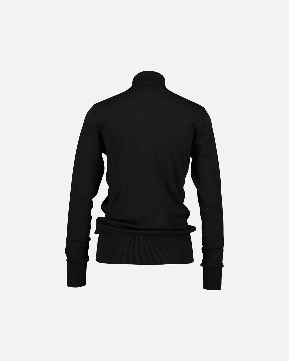 KAFFE Pologenser Roll Neck - Black Deep