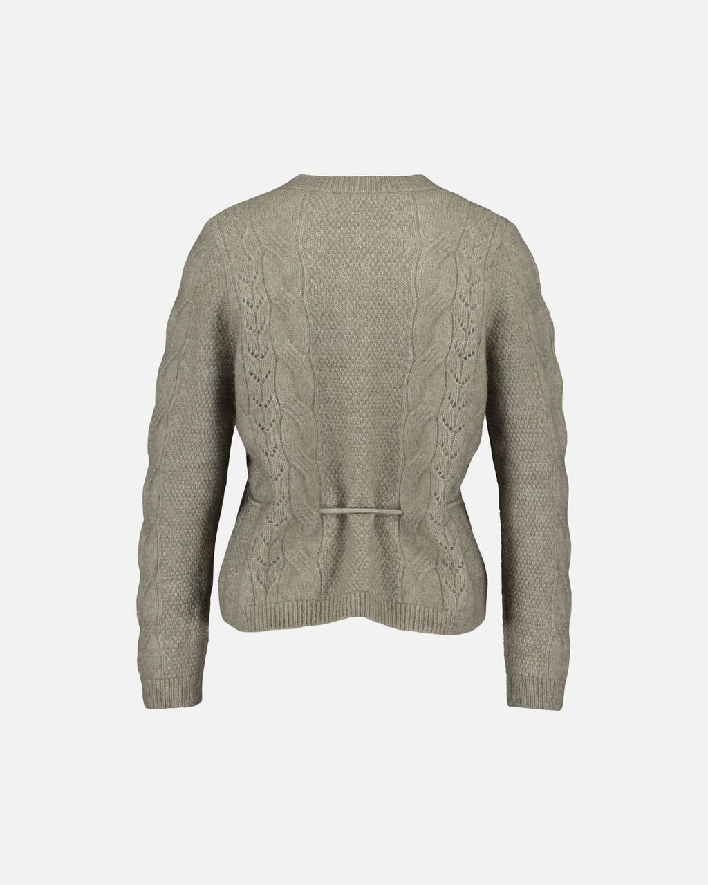 SELECTED FEMME Cardigan Vera LS Knit Belt Ullmiks - Vetiver