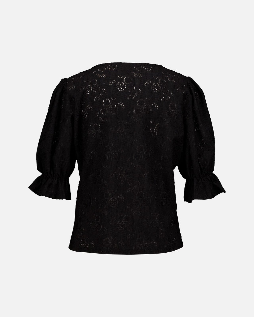 JDY TOPP Jakobe 2/4 Lace Top - Black