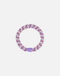KKNEKKI by Bon Dep Hårstrikk Stripe 57659 - Lavender/ Pink/ Glitter