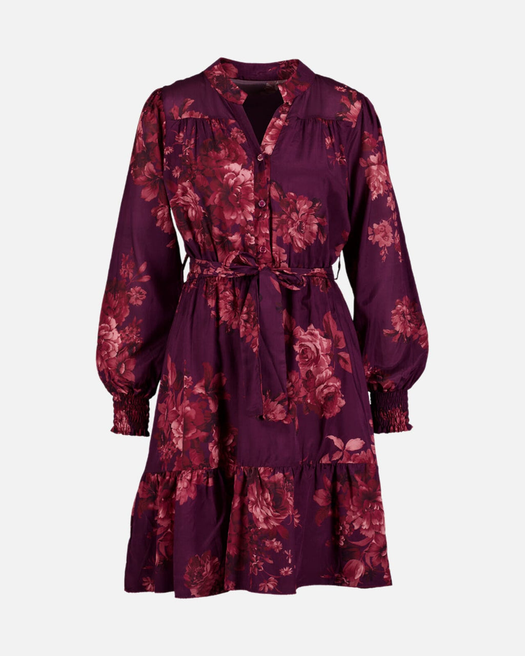 FLOYD Kjole Aline Pays - Dark Plum