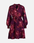 FLOYD Kjole Aline Pays - Dark Plum