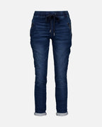 FLOYD Jeans Marina Zip Geany - Dark Jeansblue