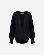 FLOYD Cardigan Landy Ullmiks - Black