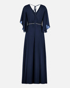 FLOYD Maxikjole Lyana Uni Long - Navy