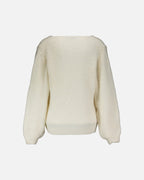 FLOYD Strikkegenser Lanja Ullmiks - Offwhite