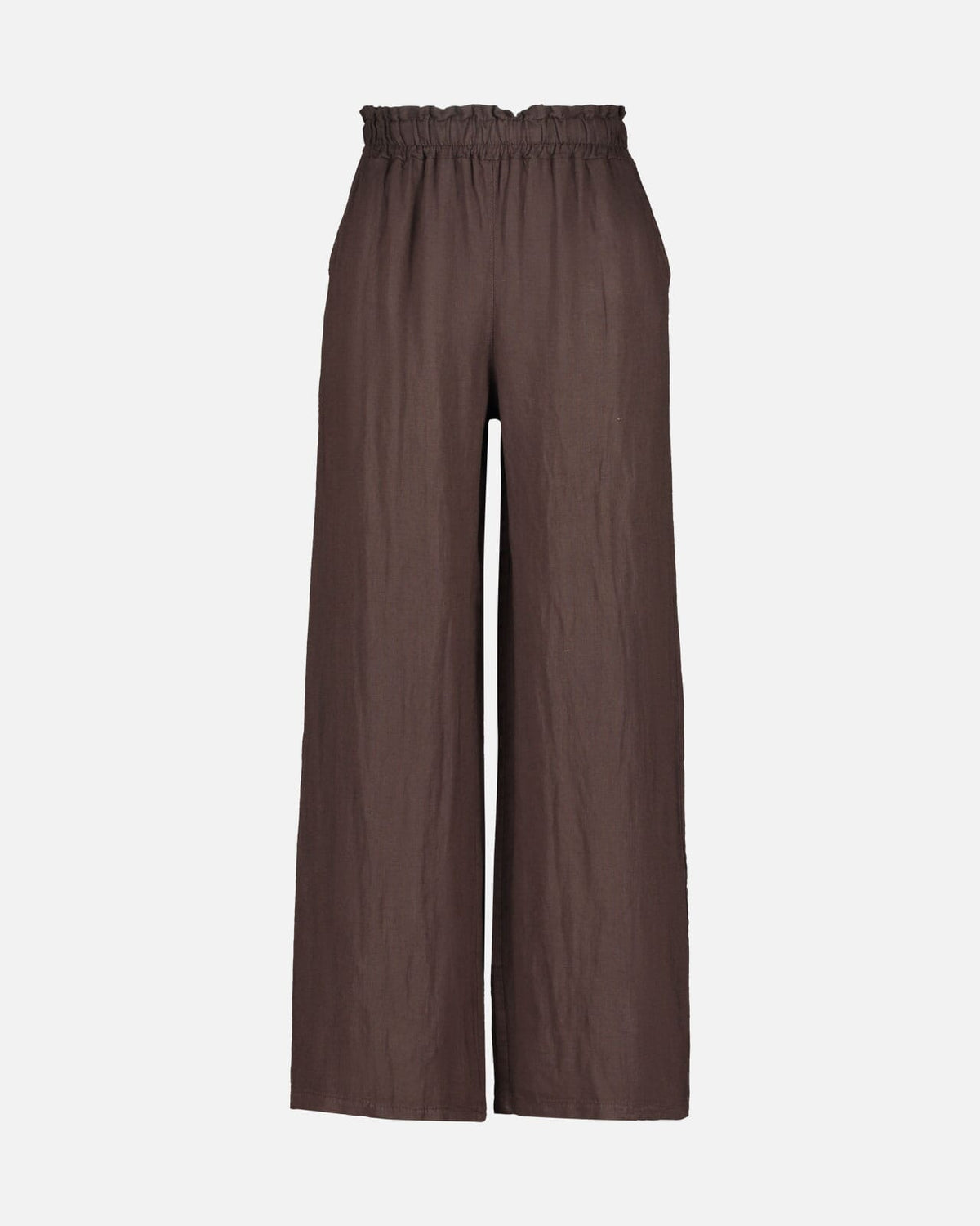 FLOYD Linbukse Madli - Dark Brown