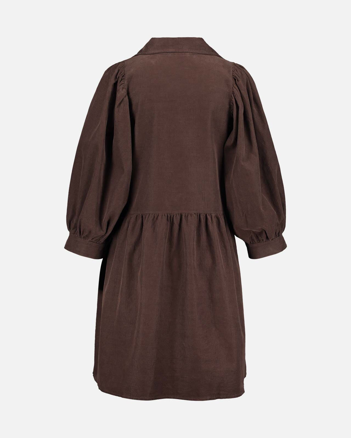 FLOYD Kjole Larina Babycord - Dark Brown