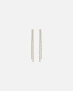 Snö of Sweden Øredobber Siri Stone Tassle Ear - Gold/ Clear