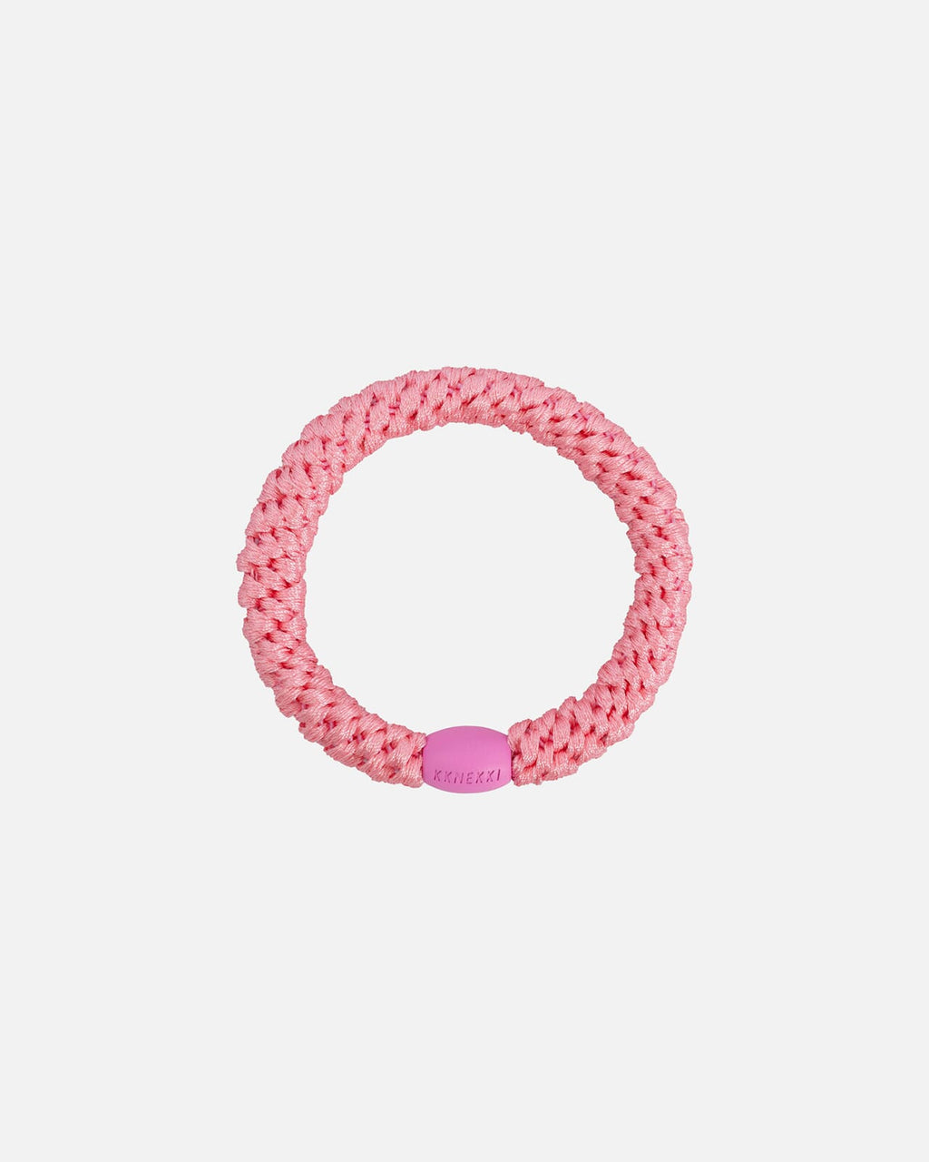 KKNEKKI by Bon Dep Hårstrikk Plain 92421 - Blush Petal