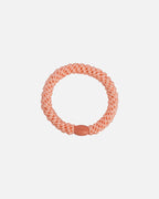 KKNEKKI by Bon Dep Hårstrikk Plain 92438 - Sunset Peach