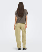 JDY Vest Lea S/L HN 2Way Zip - Falcon Melange