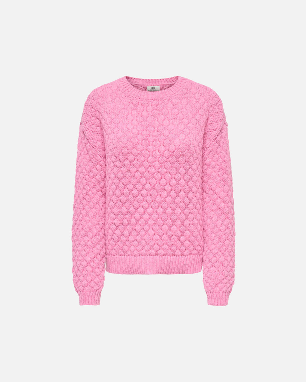 JDY Strikkegenser Vilda L/S Detail Pullover Knit - Cyclamen