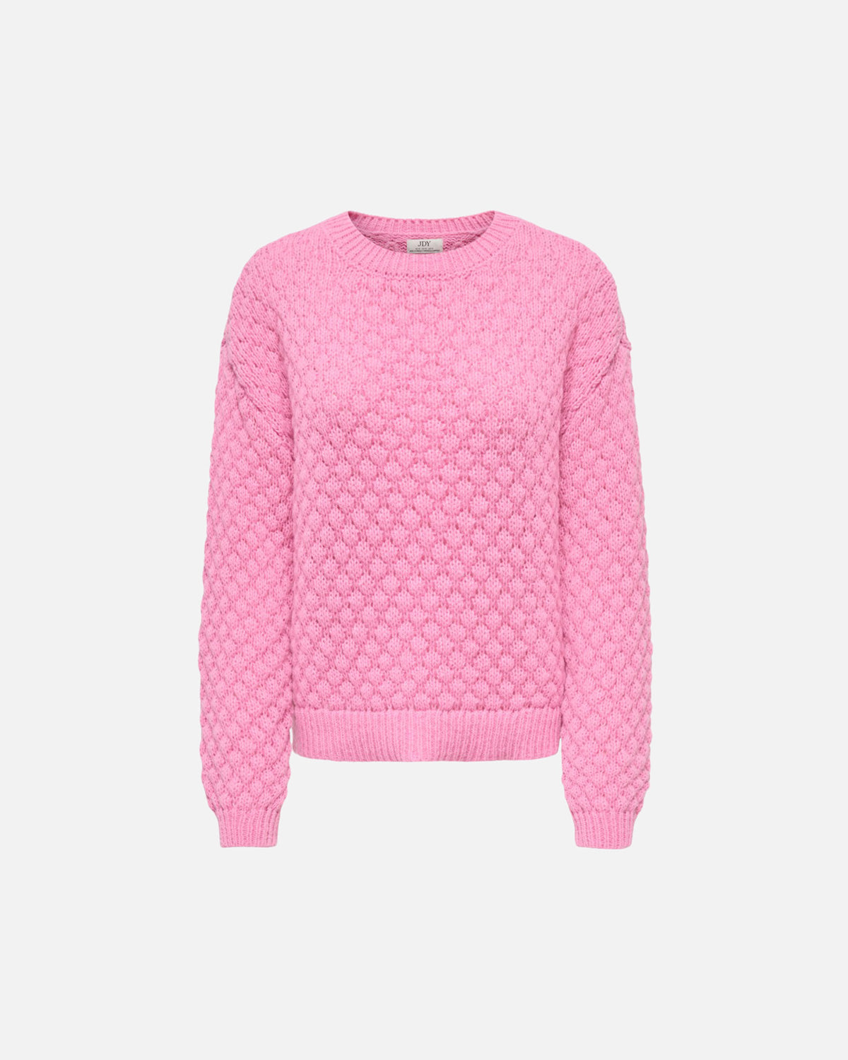 JDY Strikkegenser Vilda L/S Detail Pullover Knit - Cyclamen