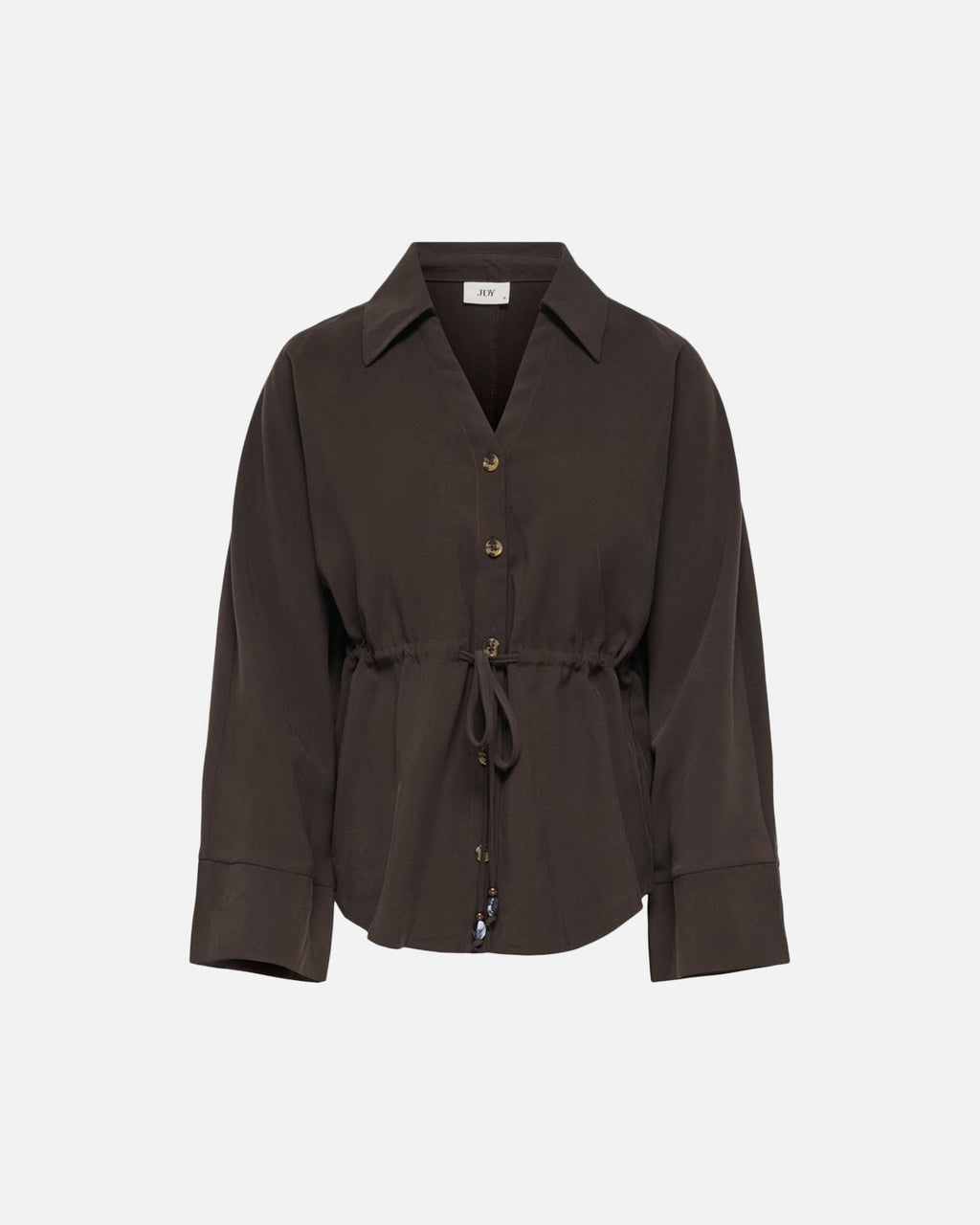 JDY Skjorte Milena L/S Shirt - Chocolate Plum