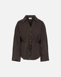 JDY Skjorte Milena L/S Shirt - Chocolate Plum