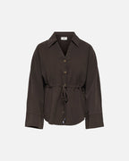 JDY Skjorte Milena L/S Shirt - Chocolate Plum