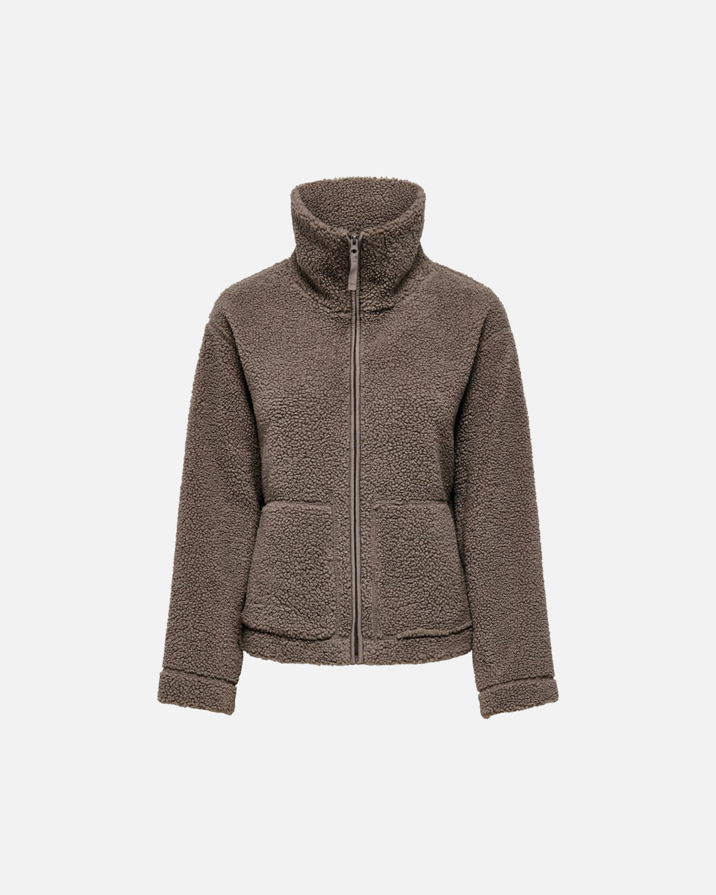 ONLY Teddyjakke Megan Teddy Jacket - Walnut
