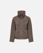 ONLY Teddyjakke Megan Teddy Jacket - Walnut