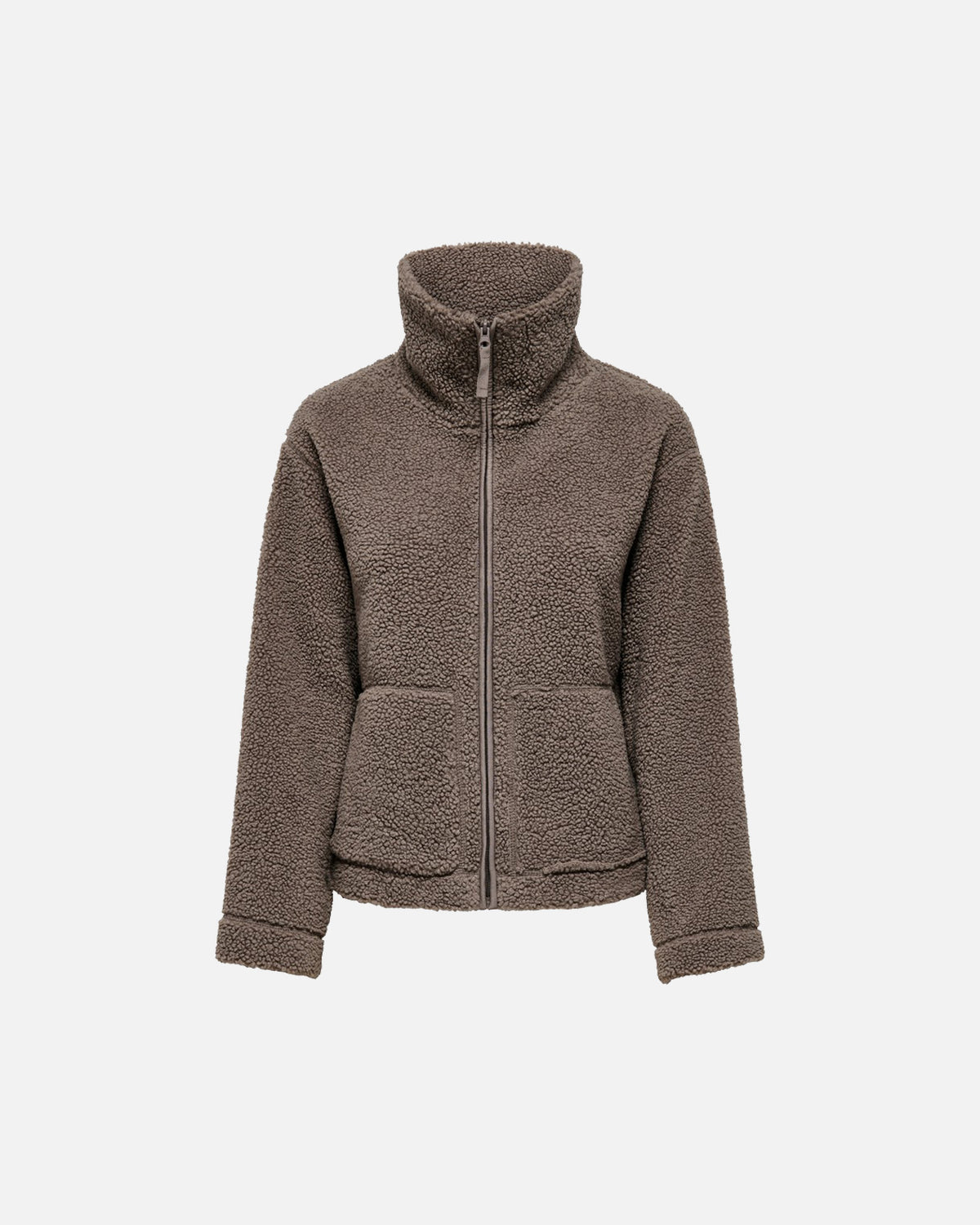ONLY Teddyjakke Megan Teddy Jacket - Walnut