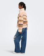 ONLY Strikkegenser Peril LS Rollneck - Birch Thin/ Humus/ Breen/ Coffee/ Pale/ Mel