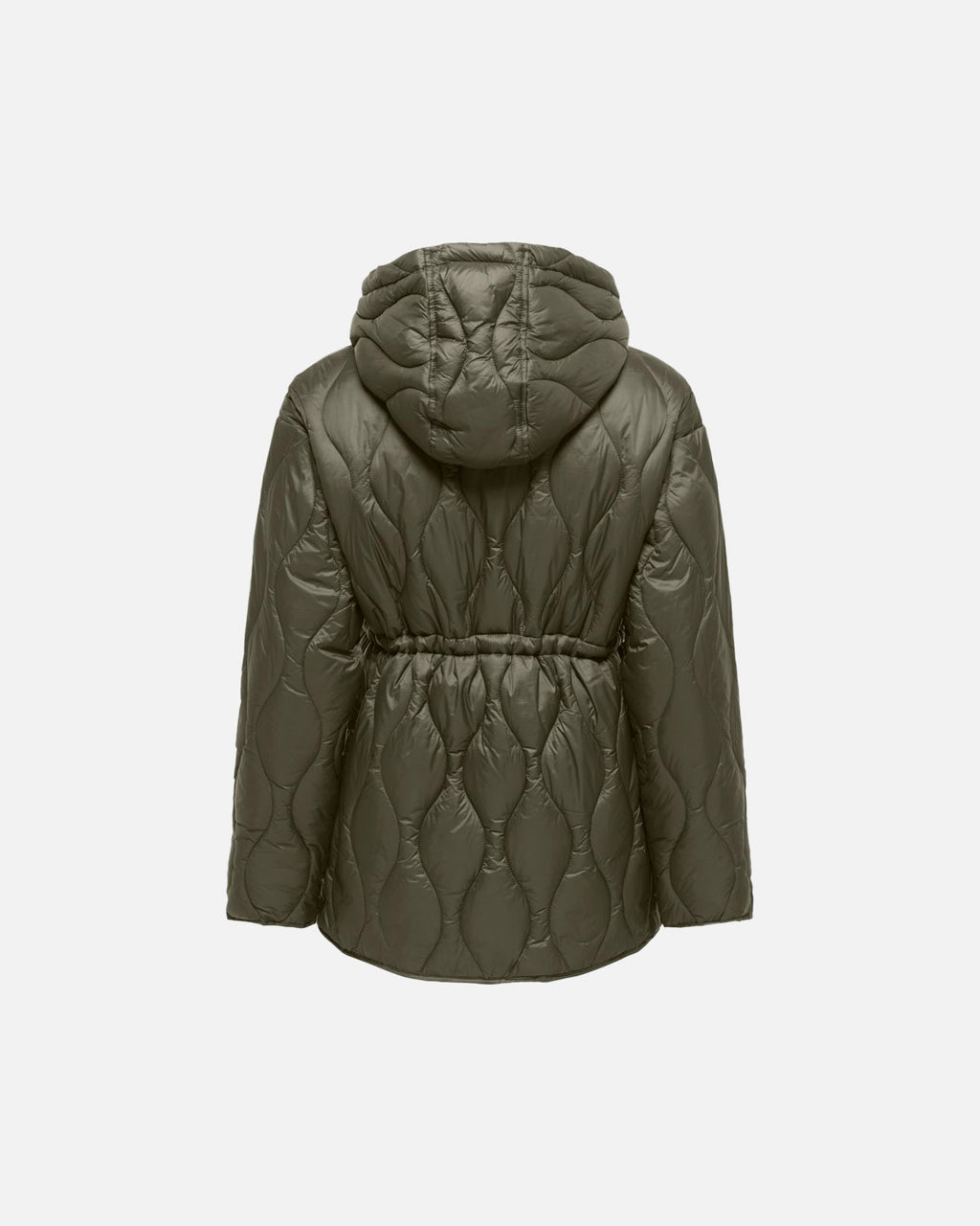 ONLY Jakke Tania Quilt Hood - Kalamata