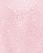 ONLY Strikkegenser Macey LS Loose V-neck - Parfait Pink Melange