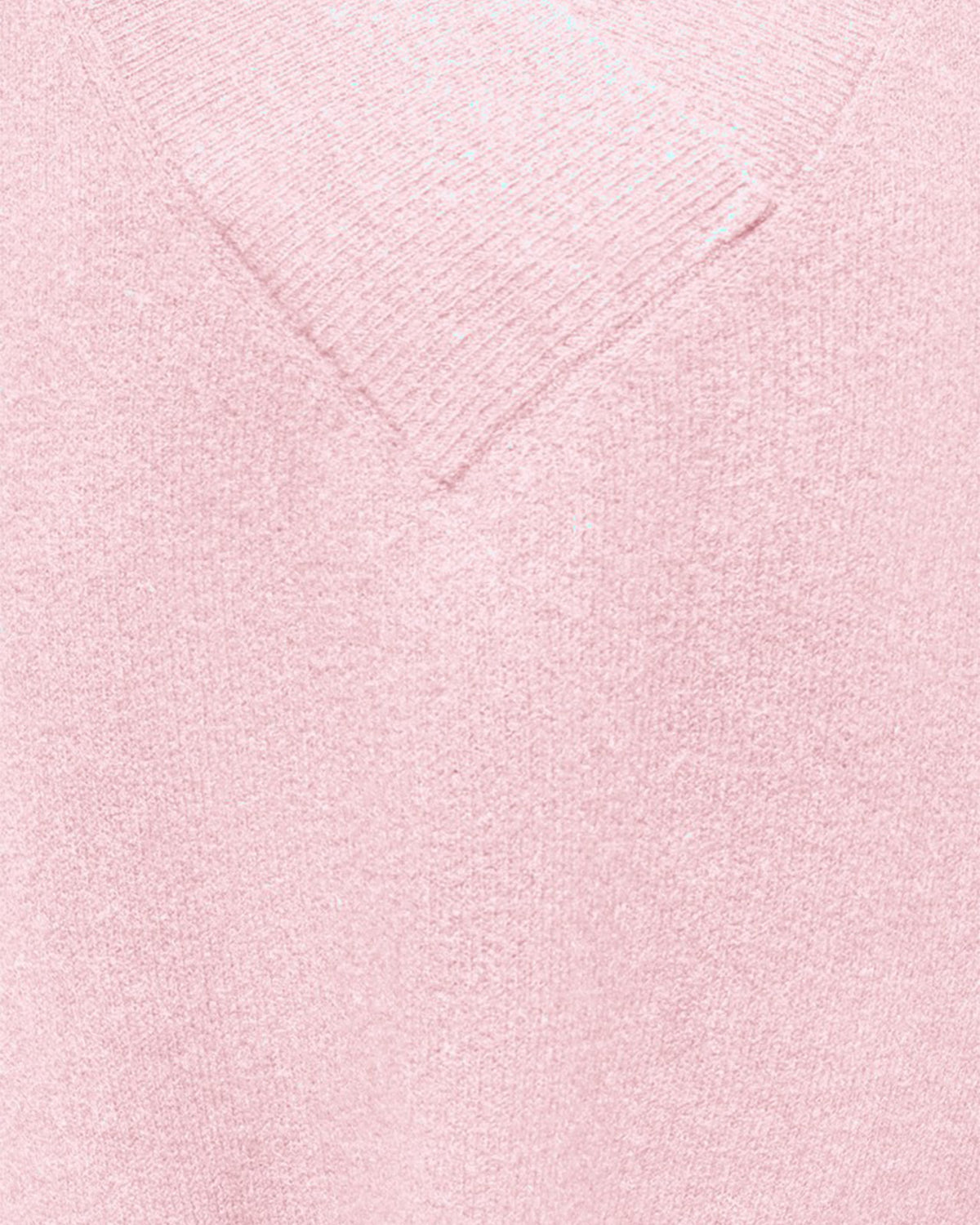 ONLY Strikkegenser Macey LS Loose V-neck - Parfait Pink Melange