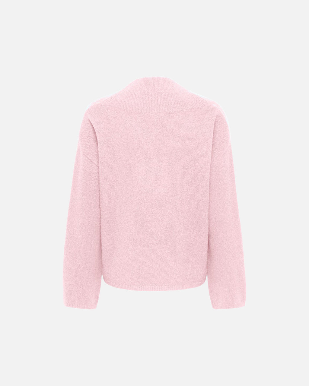 ONLY Strikkegenser Macey LS Loose V-neck - Parfait Pink Melange