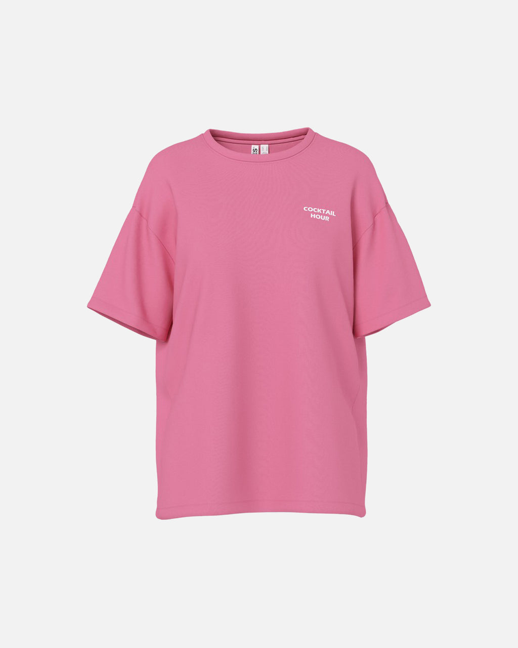 PIECES T-skjorte Efni SS Printed T-shirt - Chateau Rose/ Cocktail Hour