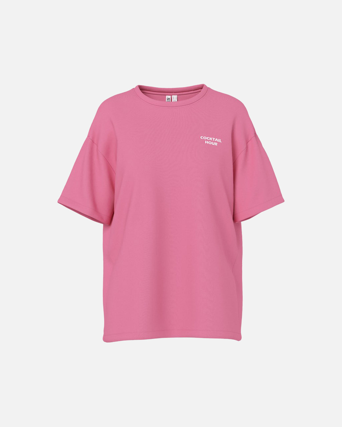 PIECES T-skjorte Efni SS Printed T-shirt - Chateau Rose/ Cocktail Hour