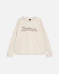 VERO MODA Collegegenser Bianca BEA LS Sweat - Birch Christmas Is a Feeling Not a Sesaon