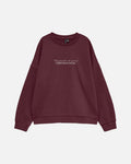 VERO MODA Collegegenser Bianca BEA LS Sweat - Biking Red Season Of Magic