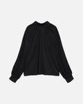 VERO MODA Bluse Nanett L/S - Black/ Black Rhinestones