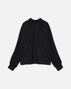 VERO MODA Bluse Nanett L/S - Black/ Black Rhinestones