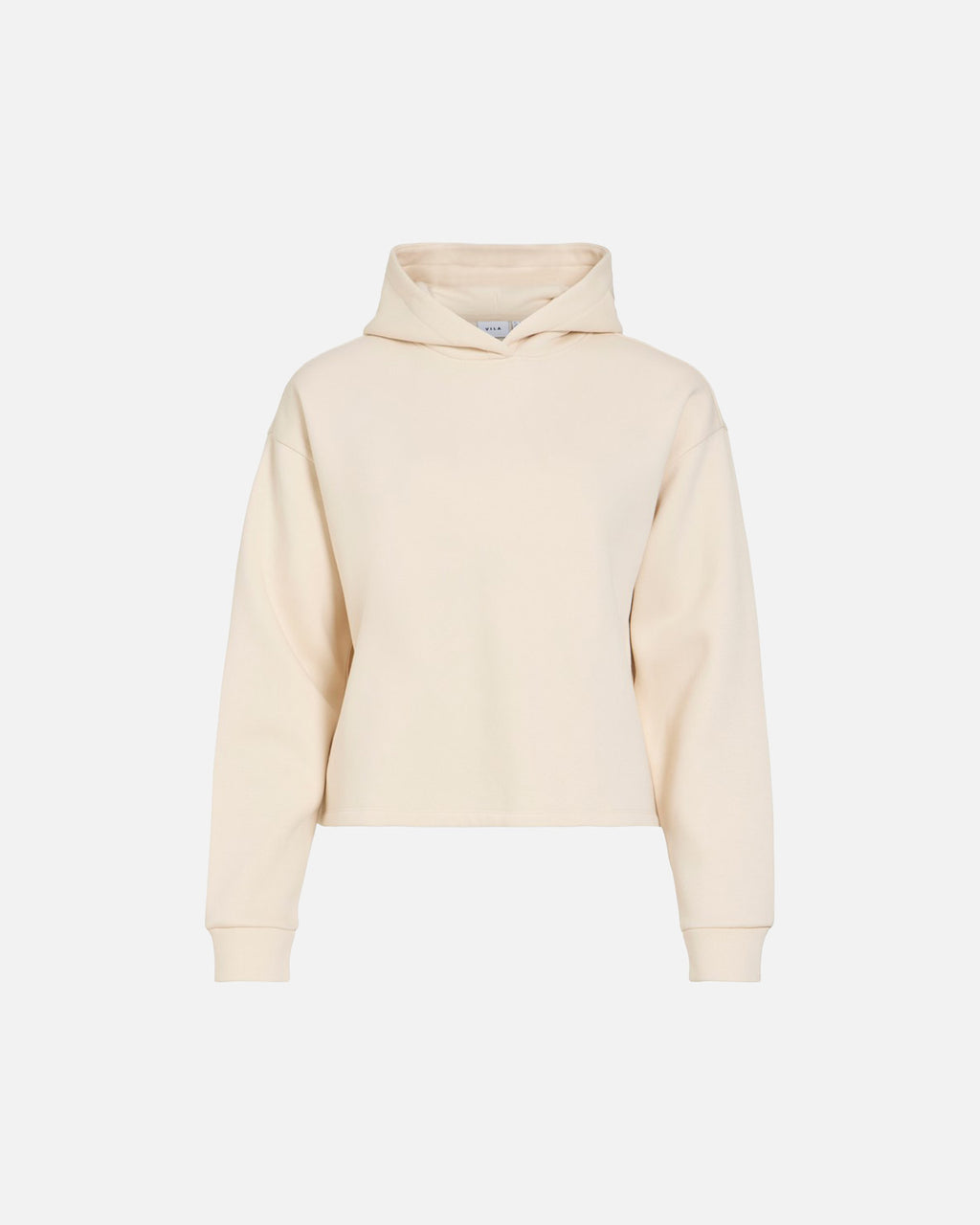 VILA Hettegenser Huris Short L/S Hoodie - Birch