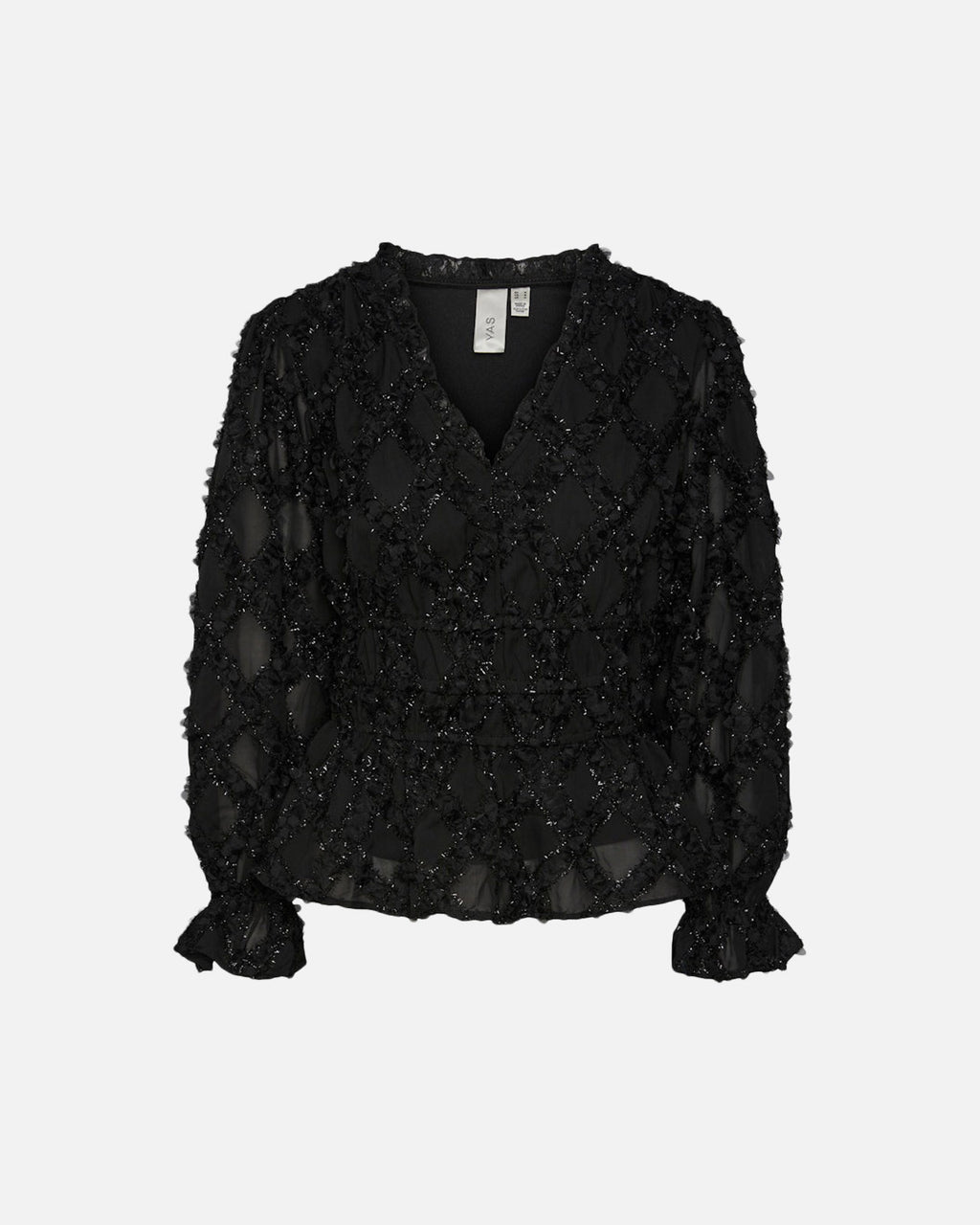 Y.A.S Bluse Harlie LS Shirt - Black