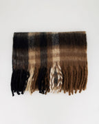 FLOYD Skjerf Mafi - Brown/ Black