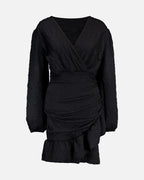 FLOYD Kjole Alyssa Jacquard - Black