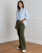 FLOYD Bukse Annika CC21 - Mossy Green