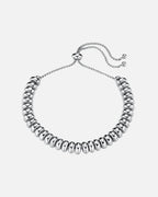ORELIA Armbånd Metal Nugget Slider Metal Bracelet - Silver