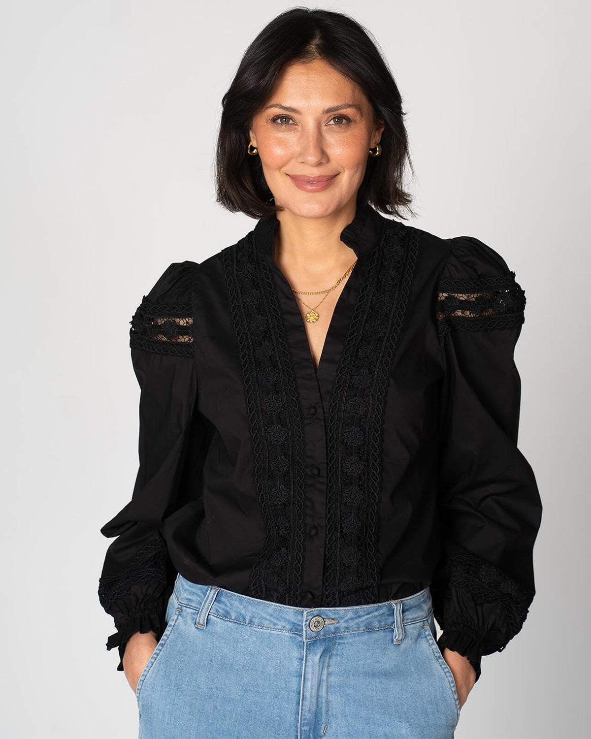 FLOYD Bluse Emila - Black