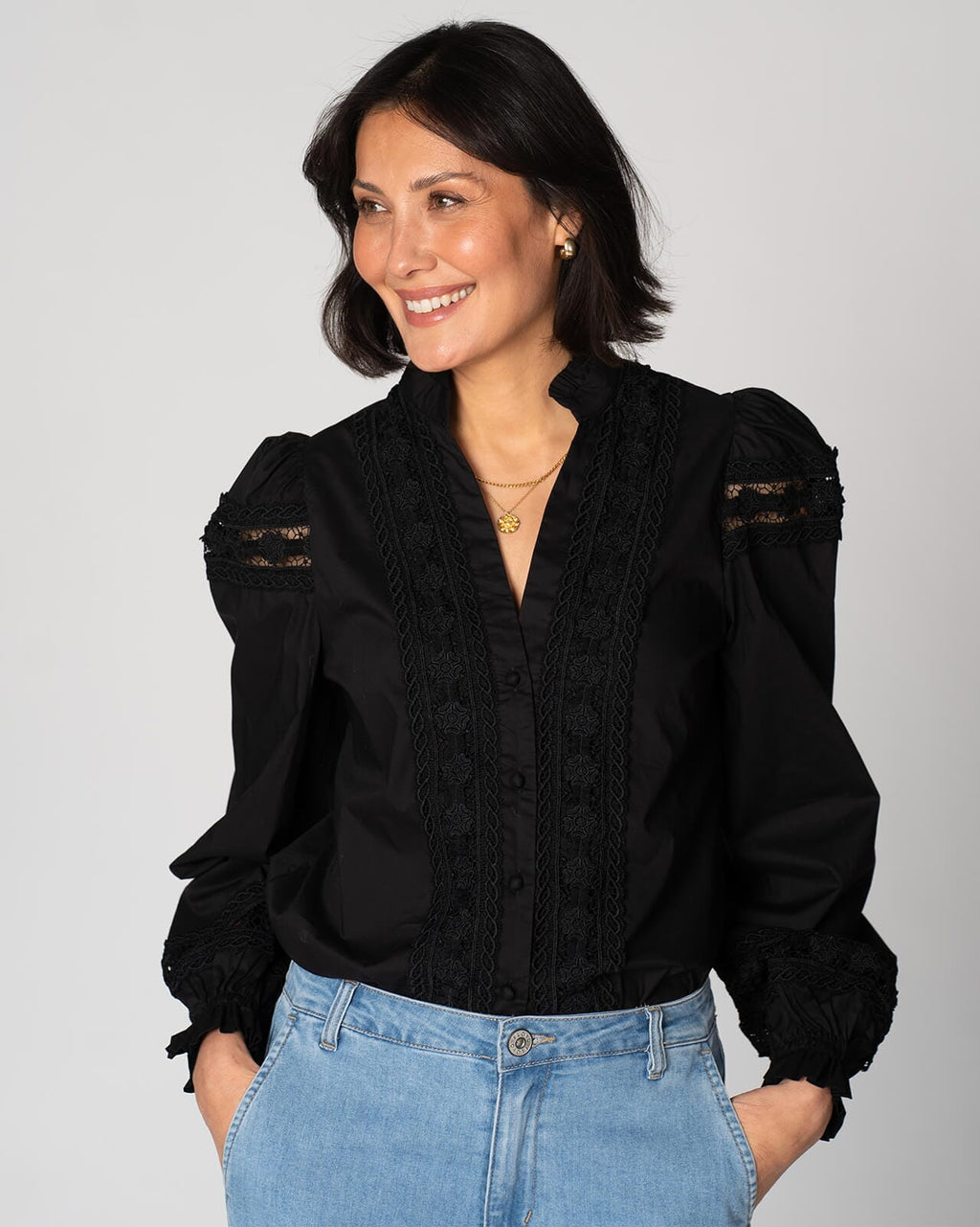 FLOYD Bluse Emila - Black