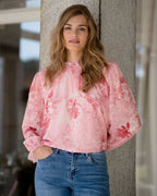FLOYD Bluse Nerissa Lara - Rose Petal